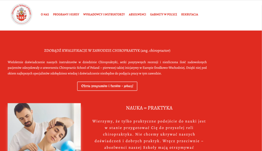Chiropractic School of Poland