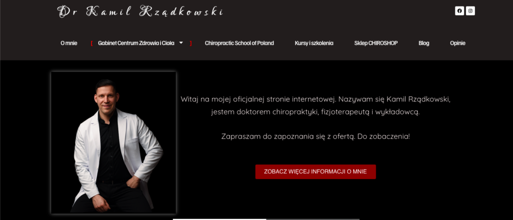 Dr Kamil Rządkowski